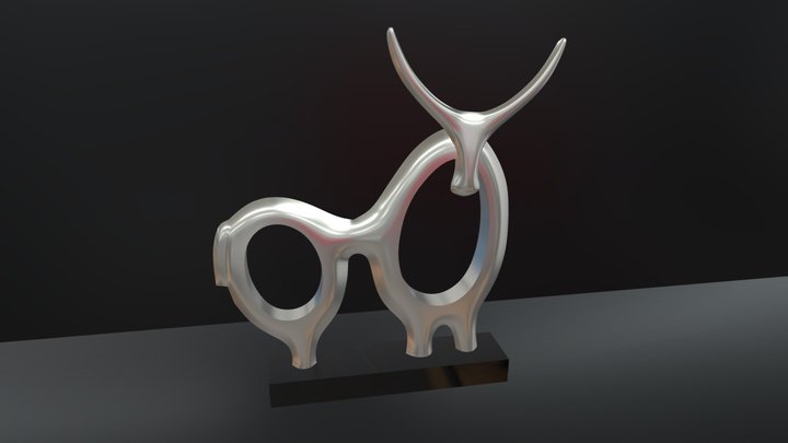 Бык 3D Model