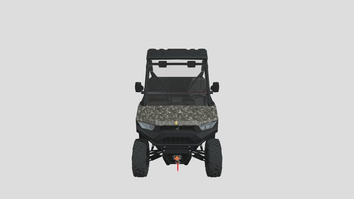 Buck450_camo 3D Model