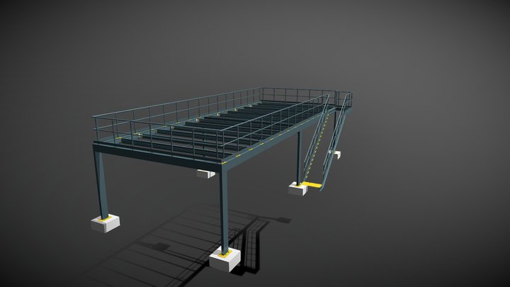 Mezanino Itajaí 3D Model