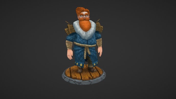Gnom animation 3D Model