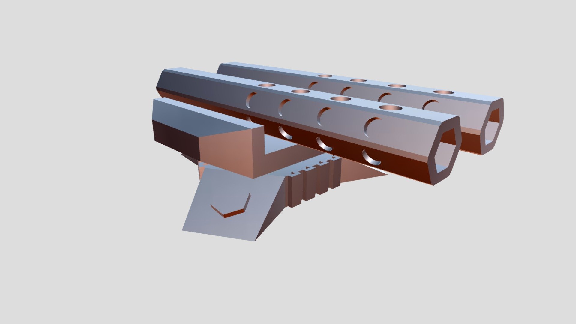 Turret Machine Gunner Two - Download Free 3D model by Trockk (@Timrockk ...