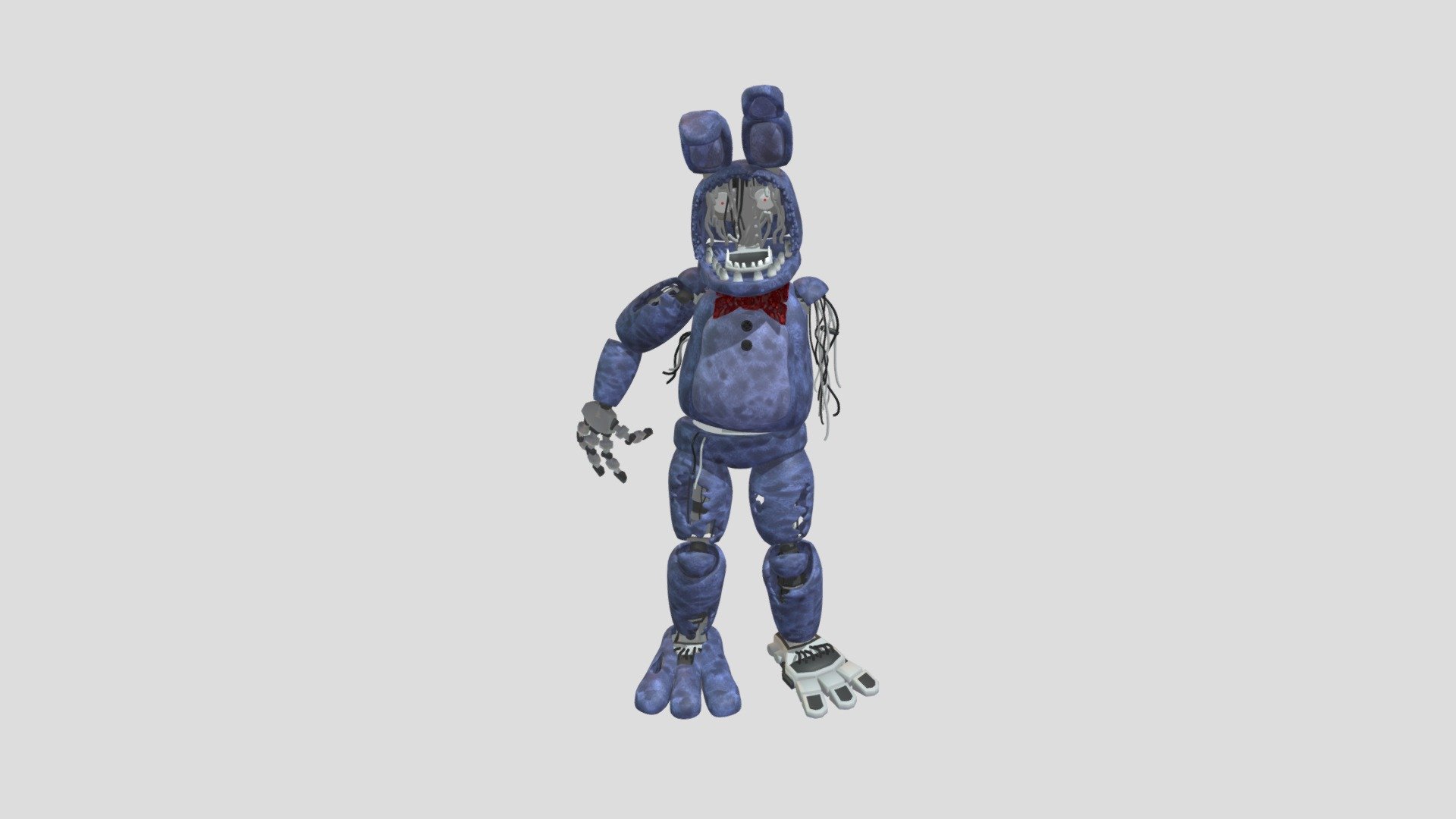 Withered Bonnie - Download Free 3D model by Futuro_P3D (@Futuro_2356 ...
