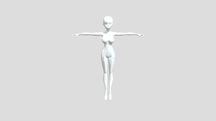 Entrega_Retopolizado_2_espero que si profe T.T 3D Model
