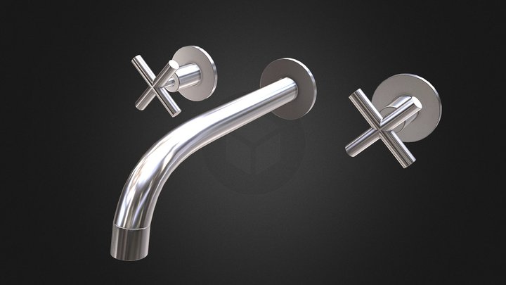 Bath Faucet 3D Model