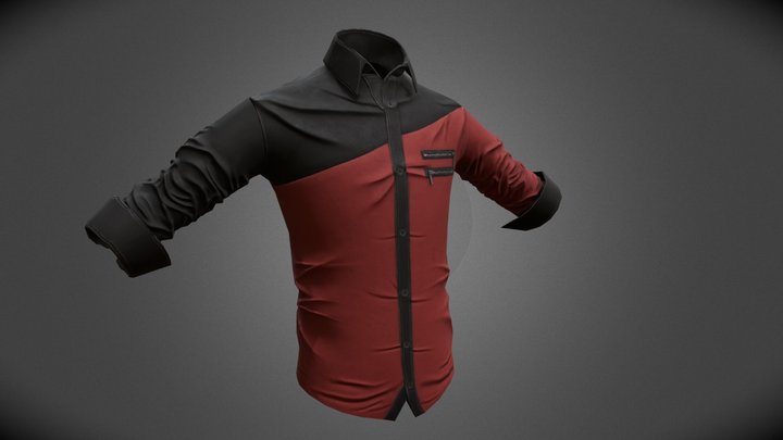 Jeansian Jacket 3D Model