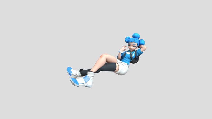 Godette 3D Model