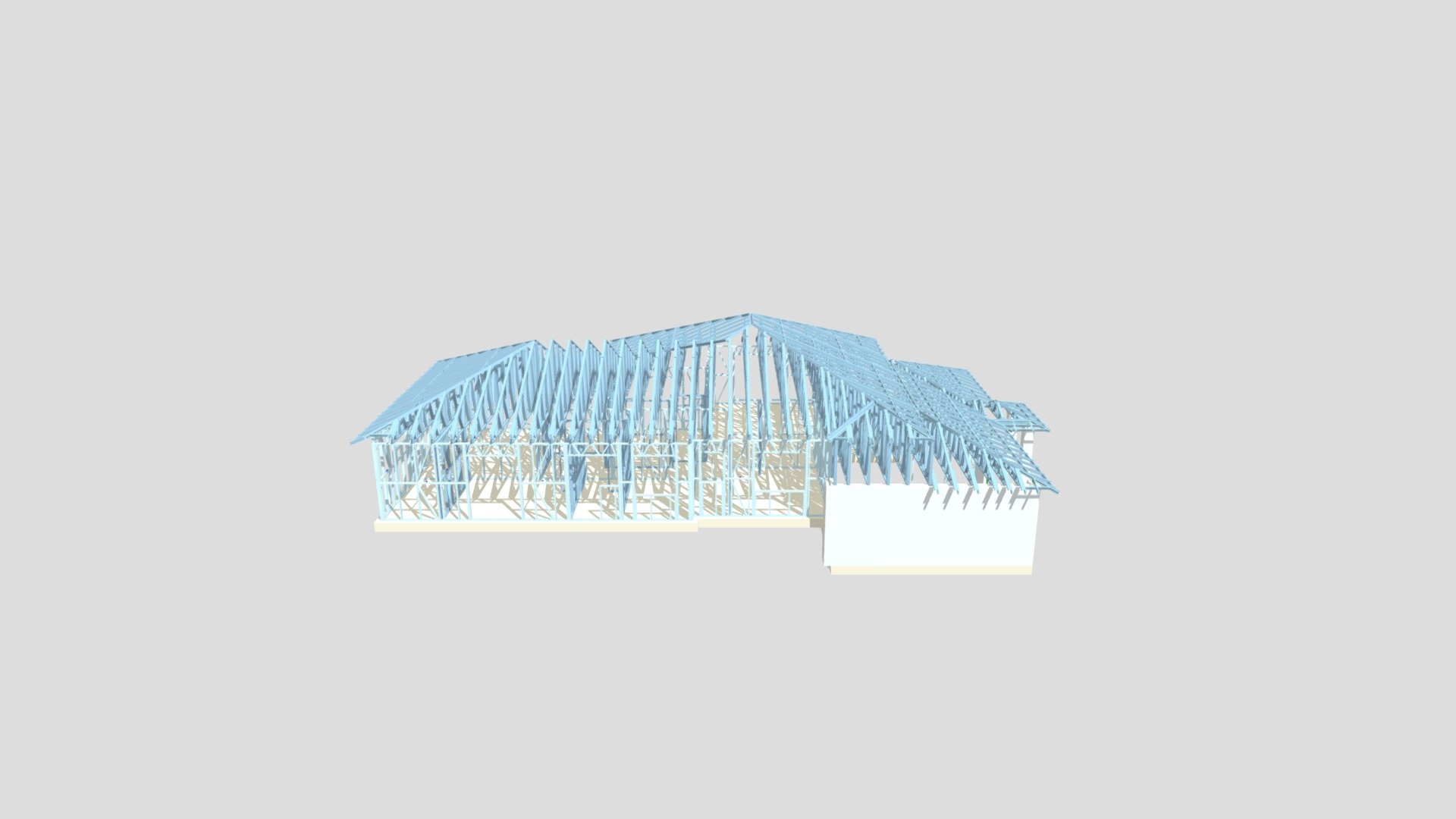 FRAMING - 3D model by General Steel Frame (@wangguge1997) [b3f9691 ...