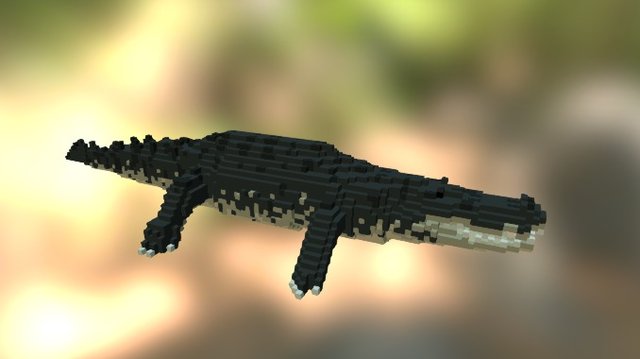StrikeCards Aligator 3D Model