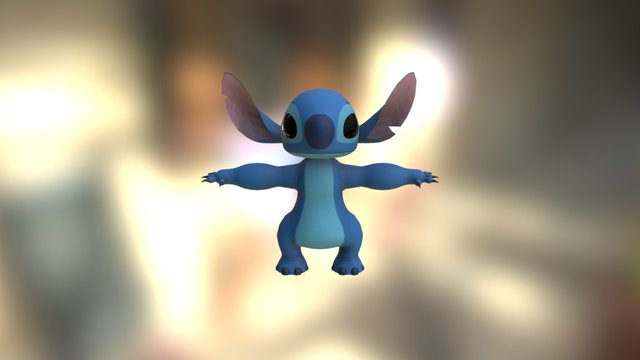 Stitch 3D Model