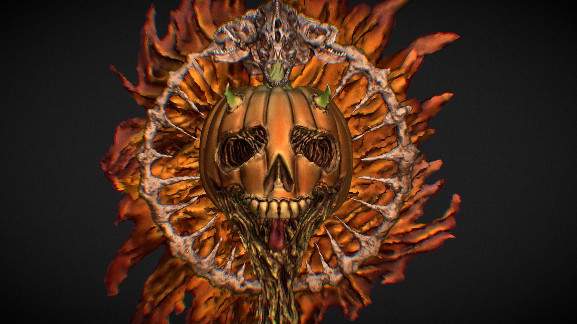 Metal Pumpkin