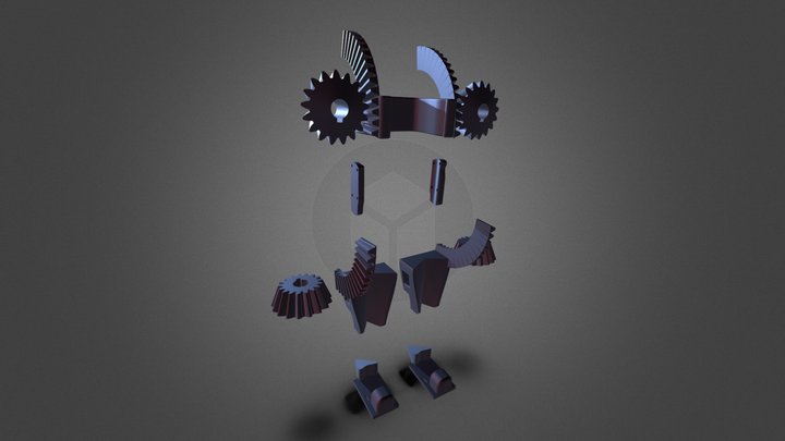 Exoesqueleto arduino 3D Model