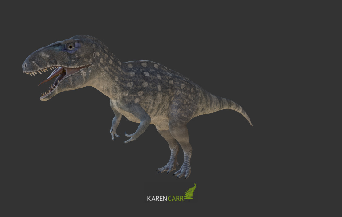 Acrocanthosaur for Witte Museum
