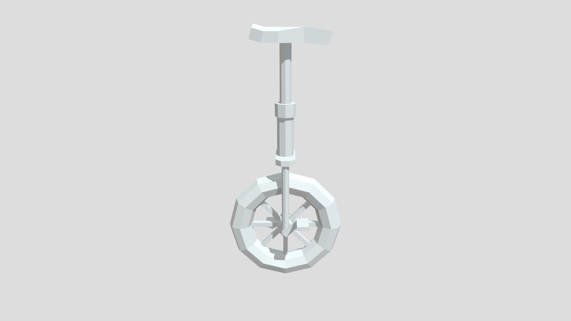 Unicycle from Poly by Google