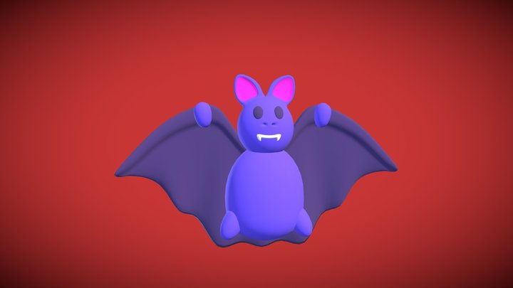 Bat Ghostly 3D Model