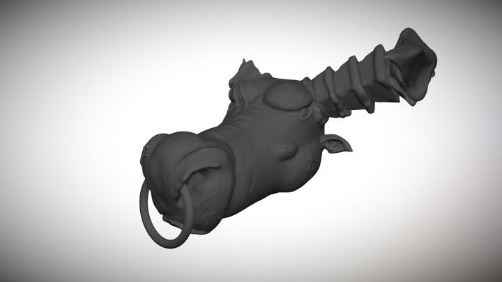 Minotaur head 3D Model