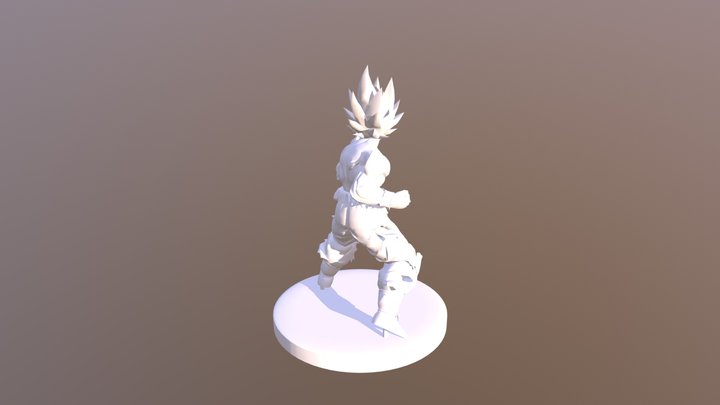 Goku 3D Model