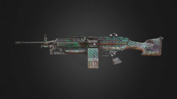 M249 | Active Leak 3D Model