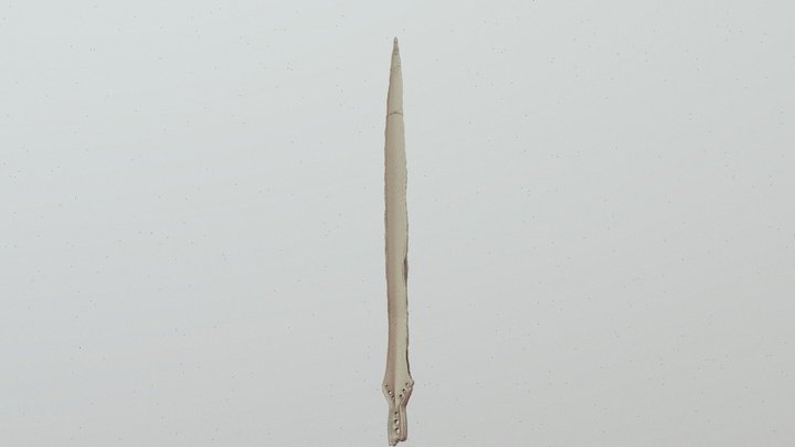 Espada de Mourás | 2nd Bronze Age Sword 3D Model