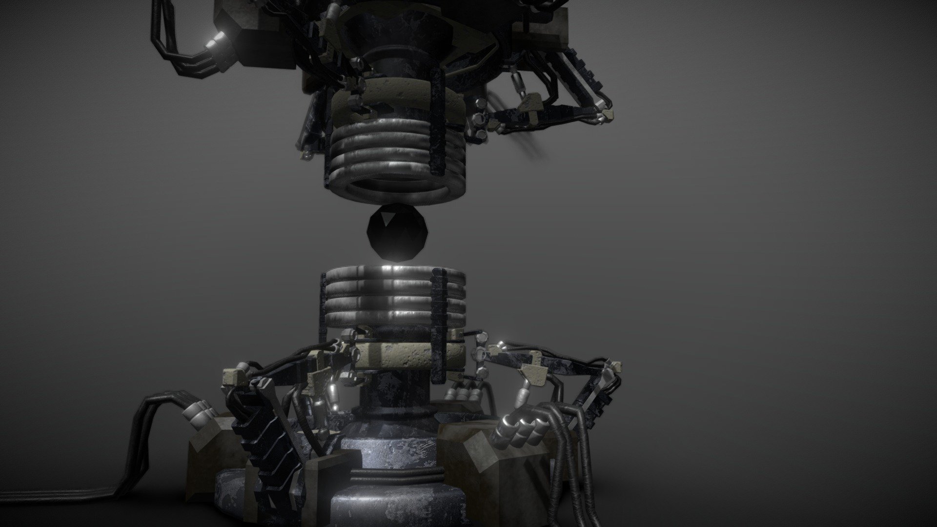 SciFi Reactor Core Download Free 3D Model By Iedalton b3fe00d 