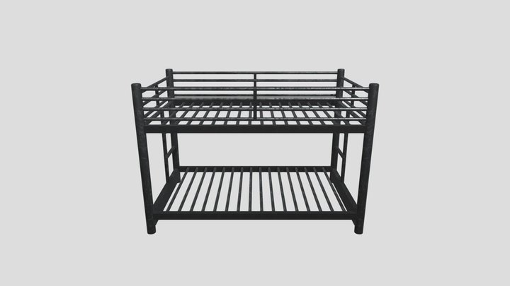 Bunk Bed 3D Model