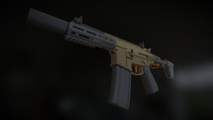 Chimera (Honey Badger) | CoD:MWII 2022 3D Model