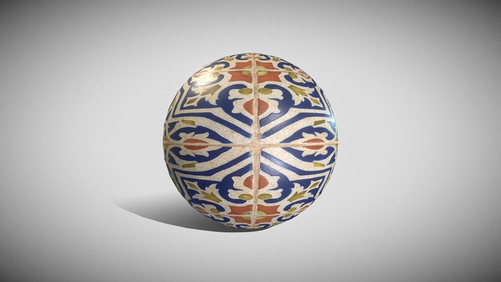 Classic Ceramic Tile Texture By Jungle Jim – Modèle 3D gratuit STL