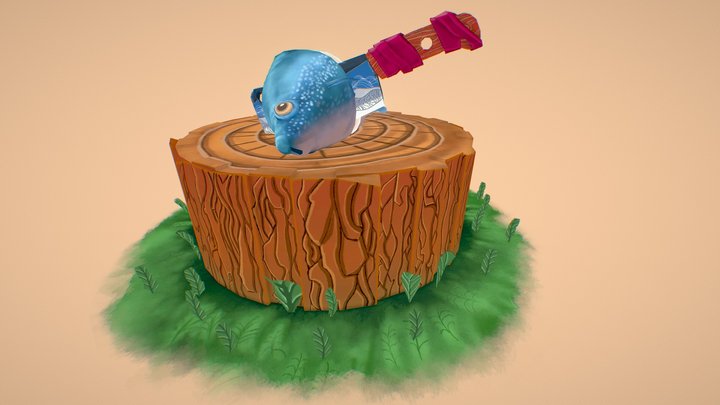 Tiny Island Project - Diorama 3D Model