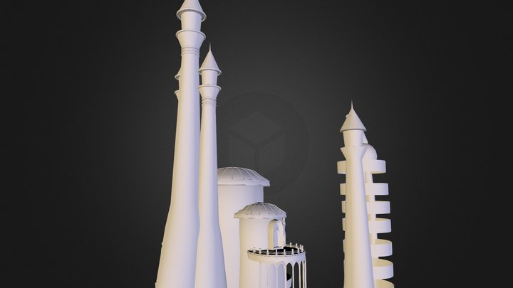 Castle 3D Model