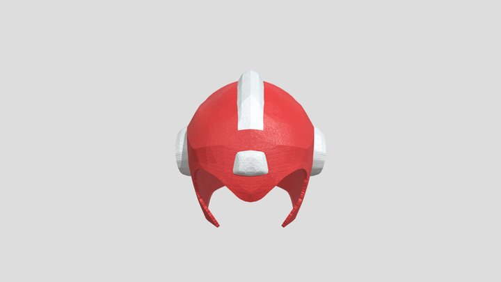 Helmet Finished 3D Model