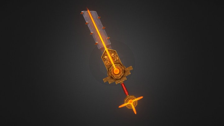 Viking_Fantasy_sword 3D Model