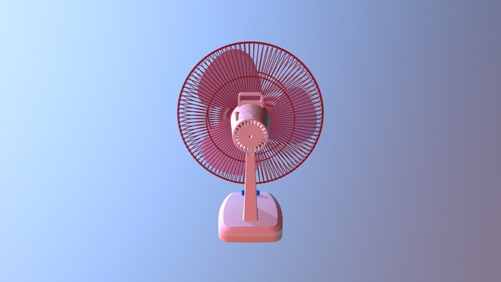Tabel Fan by Kushal 3D Model