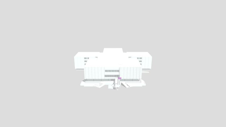 Школа 3D Model