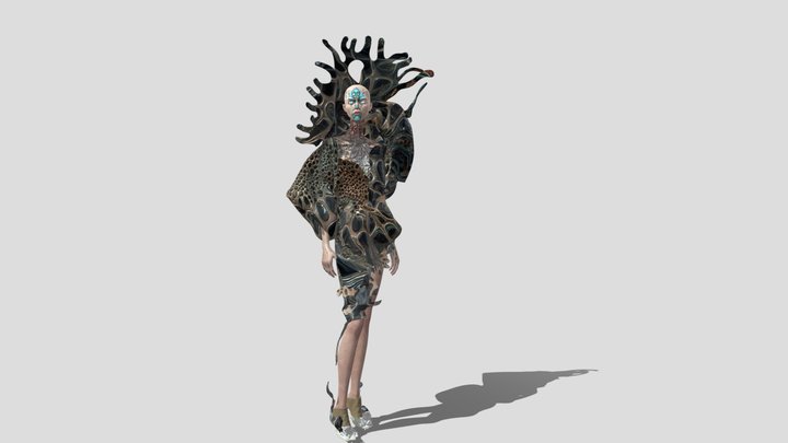m1 eye of fire 3D Model