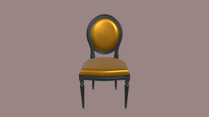 Medallion Classic Chair 3D Model