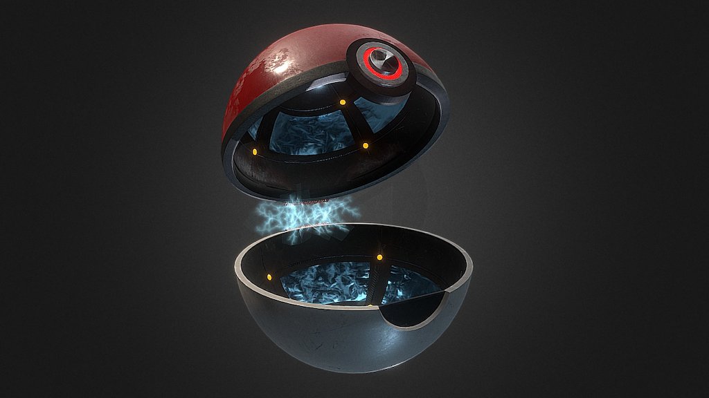 Pokeball Update! - 3D model by Blackyz [b407145] - Sketchfab
