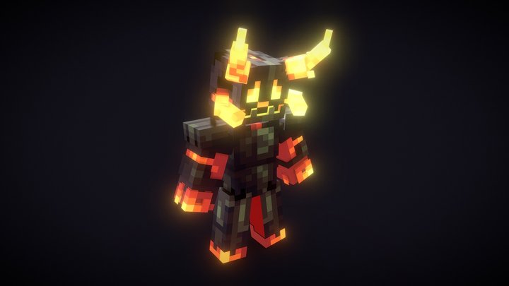 Hellfire armor 3D Model