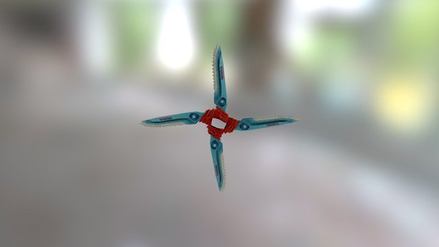 Shuriken 3D Model
