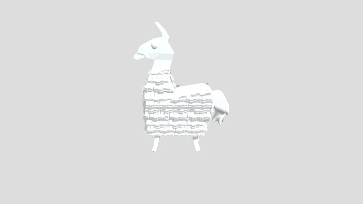 llama fornite 3D Model
