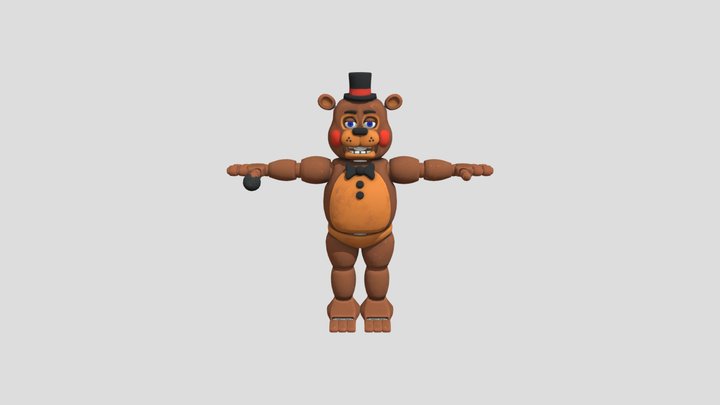 Toy Freddy / FNaF AR: Special Delivery 3D Model