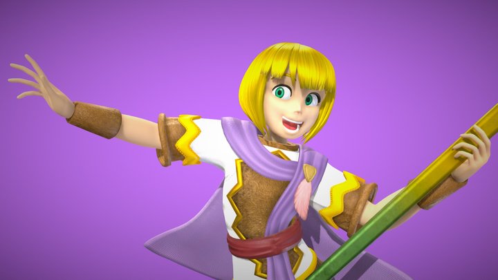 Golden Sun - Sole 3D Model