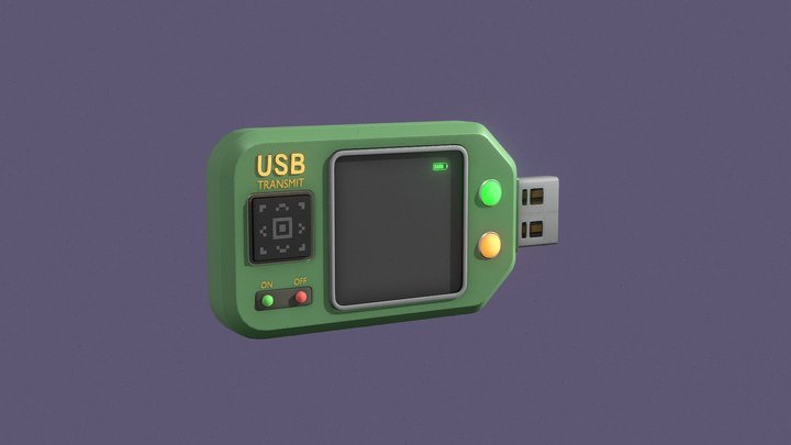 Home Work :  Flash Drive of the Future 3D Model