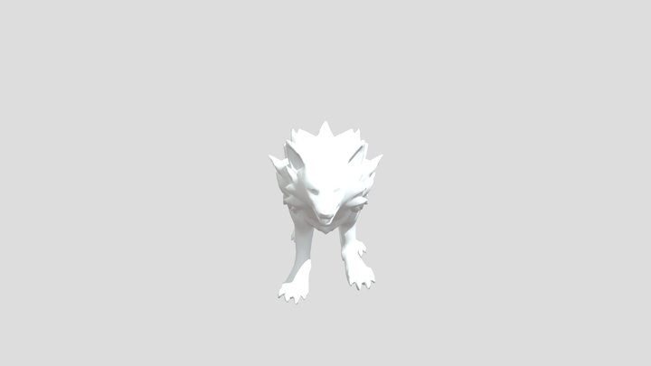 Raiki the Wolf Monster – Modello 3D gratuito STL