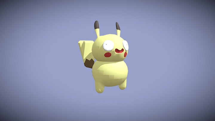 Pikachu 3D Model