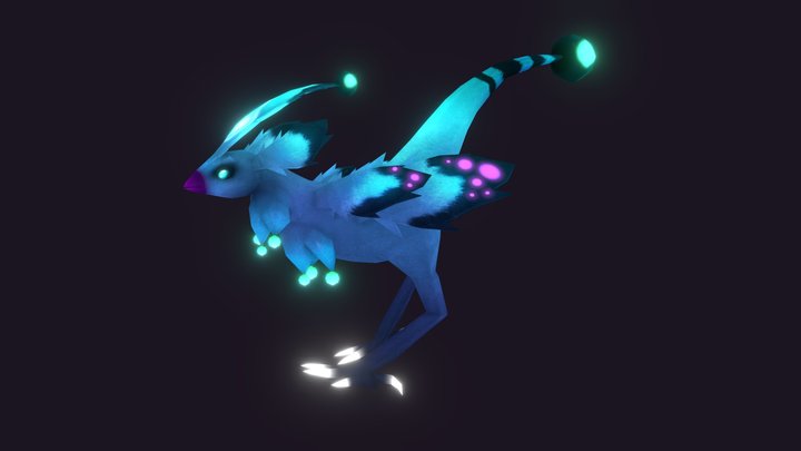 YAKALA GAME: Water Bird Monster 3D Model