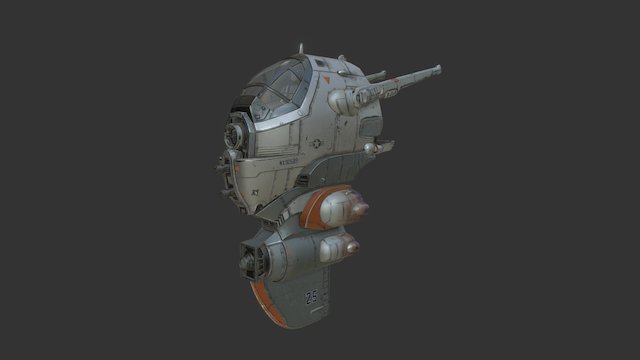 US Space Patrol 3D Model