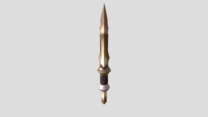 Knife model 3D Model