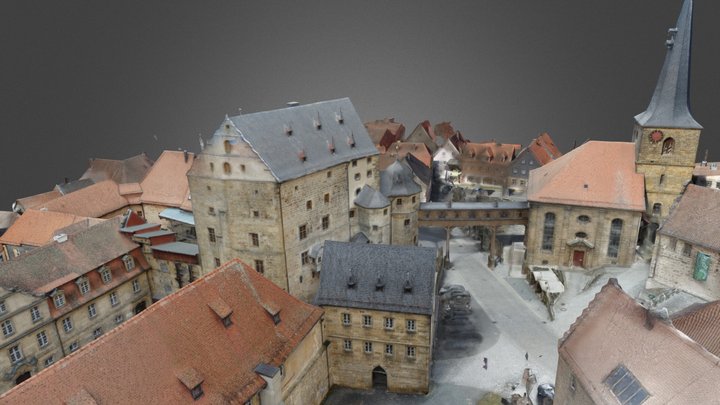 Kirche und Schloß 3D Model