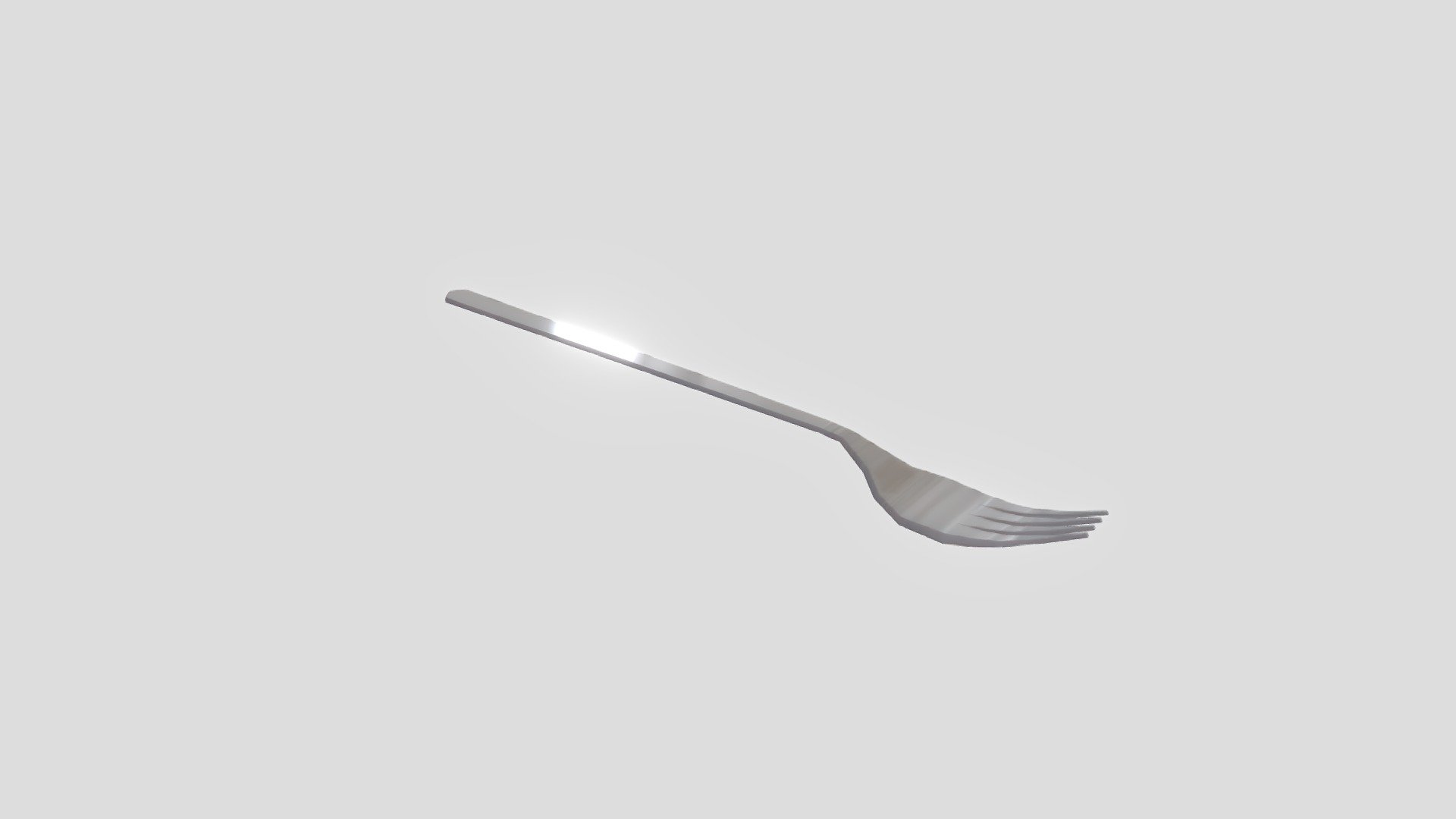 Fork Lowpoly