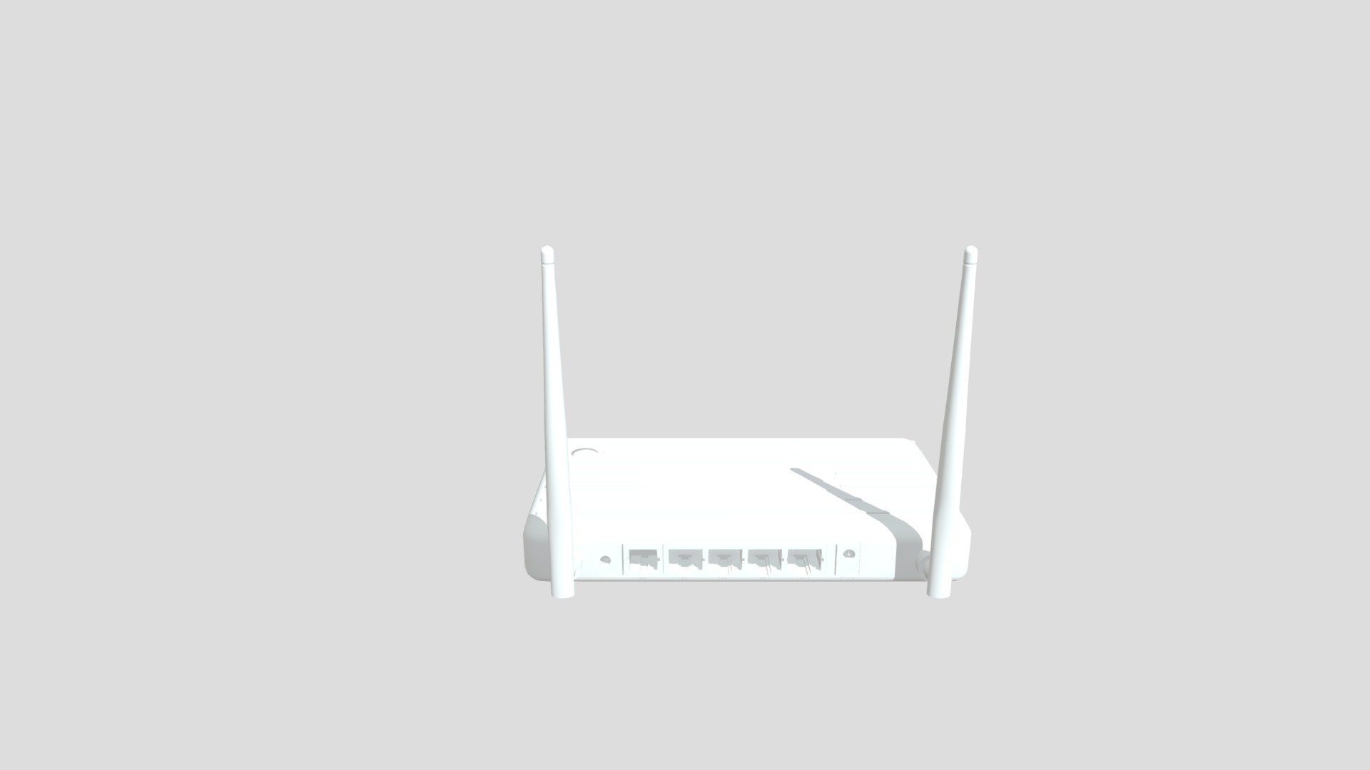Klovertel Router KV900VWL 3D model by Rahul.Saxena [b40fdfb