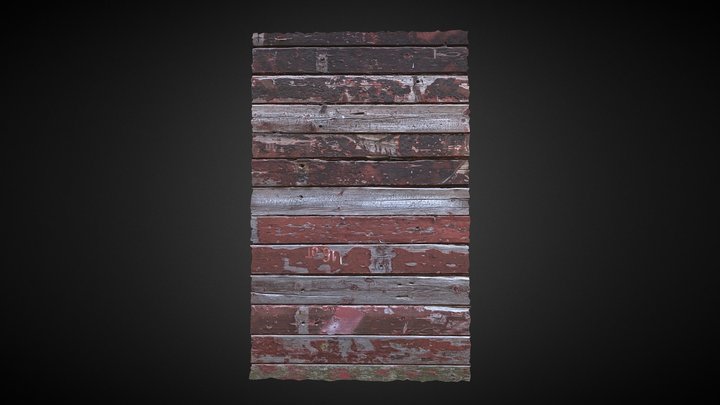 Wooden Wall 3D scan – Modèle 3D gratuit STL